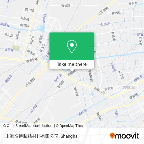 上海亥博胶粘材料有限公司 map