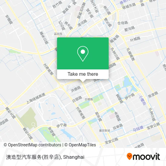 澳造型汽车服务(胜辛店) map