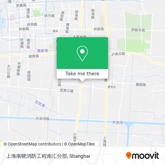 上海南晓消防工程南汇分部 map