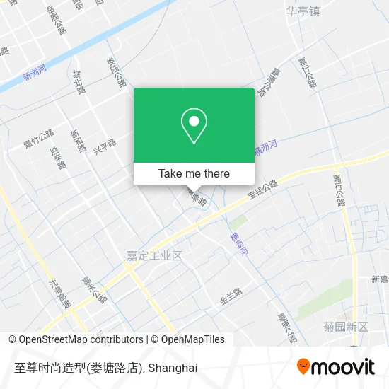 至尊时尚造型(娄塘路店) map