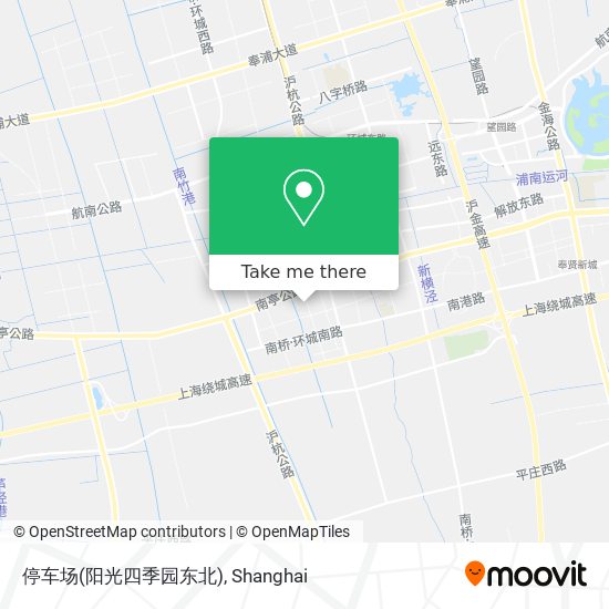 停车场(阳光四季园东北) map