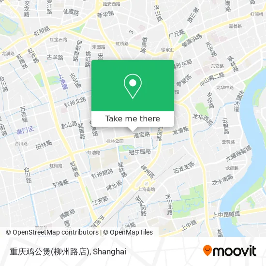 重庆鸡公煲(柳州路店) map