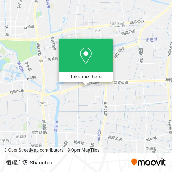 恒耀广场 map