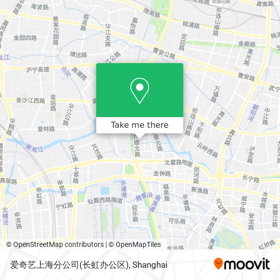 爱奇艺上海分公司(长虹办公区) map