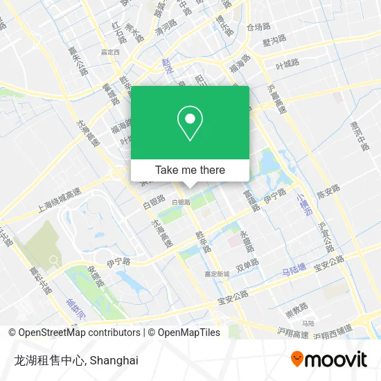 龙湖租售中心 map