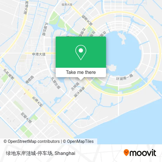 绿地东岸涟城-停车场 map