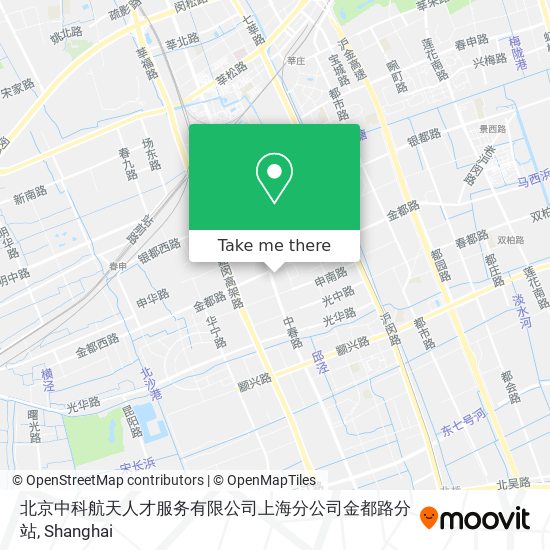 北京中科航天人才服务有限公司上海分公司金都路分站 map