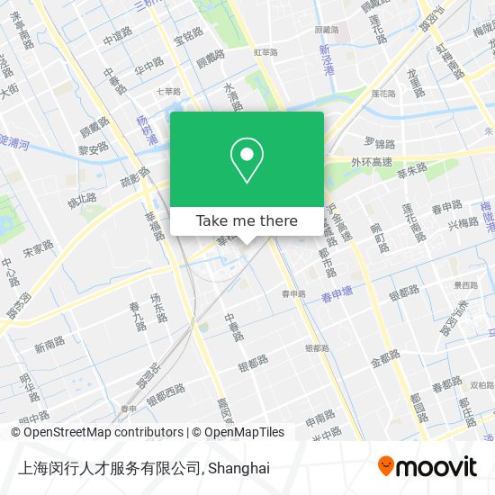 上海闵行人才服务有限公司 map