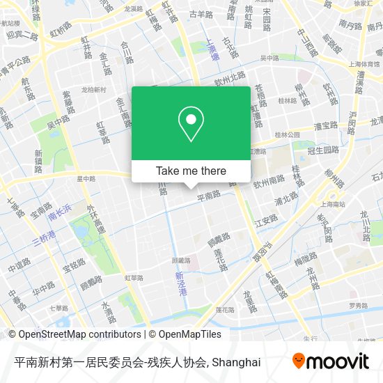 平南新村第一居民委员会-残疾人协会 map