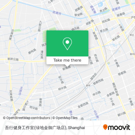 吾行健身工作室(绿地金御广场店) map