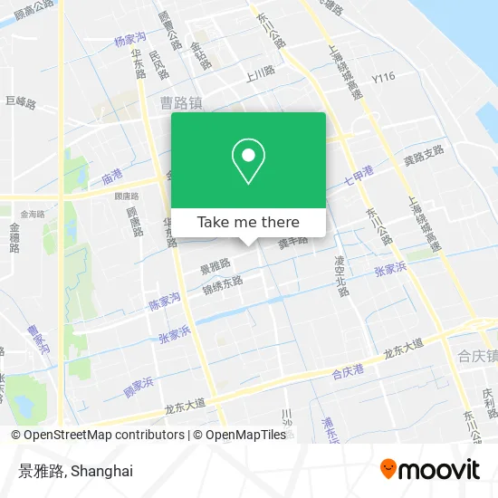 景雅路 map