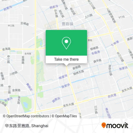 华东路景雅路 map