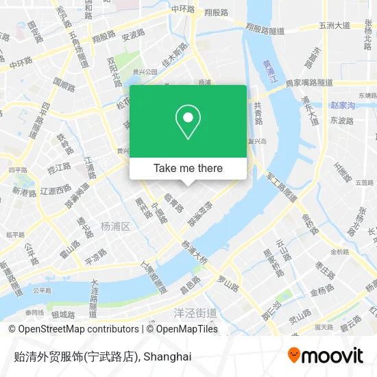 贻清外贸服饰(宁武路店) map