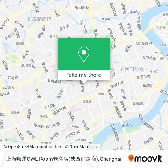 上海嗷屋OWL Room老洋房(陕西南路店) map