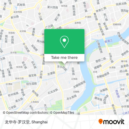 龙华寺-罗汉堂 map