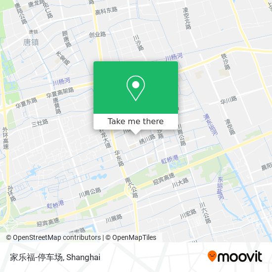 家乐福-停车场 map