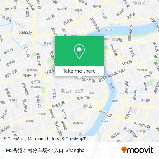 M2香港名都停车场-出入口 map