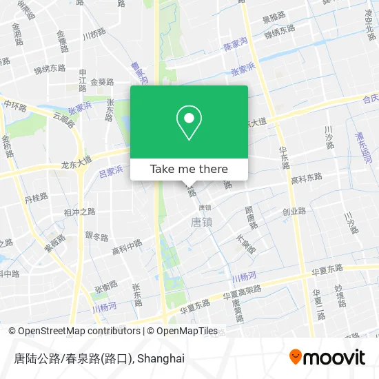 唐陆公路/春泉路(路口) map
