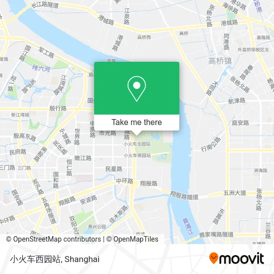 小火车西园站 map