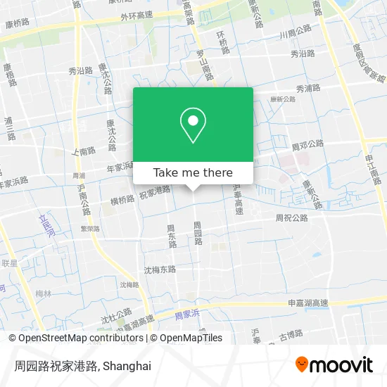 周园路祝家港路 map