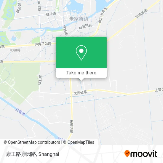 康工路康园路 map