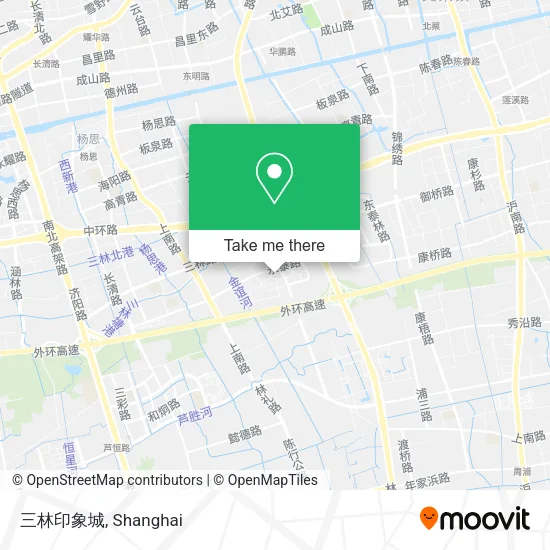 三林印象城 map