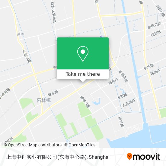 上海中锂实业有限公司(东海中心路) map