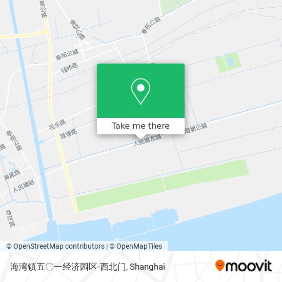 海湾镇五〇一经济园区-西北门 map