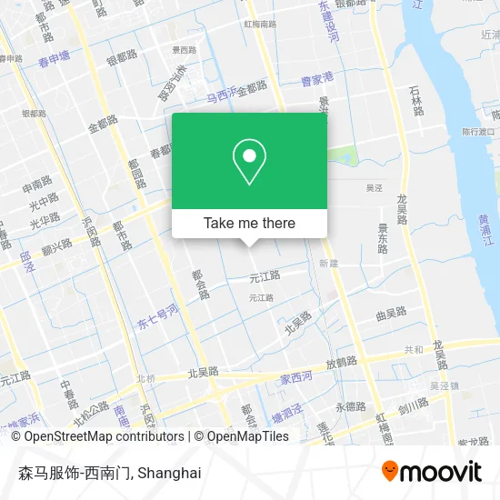 森马服饰-西南门 map