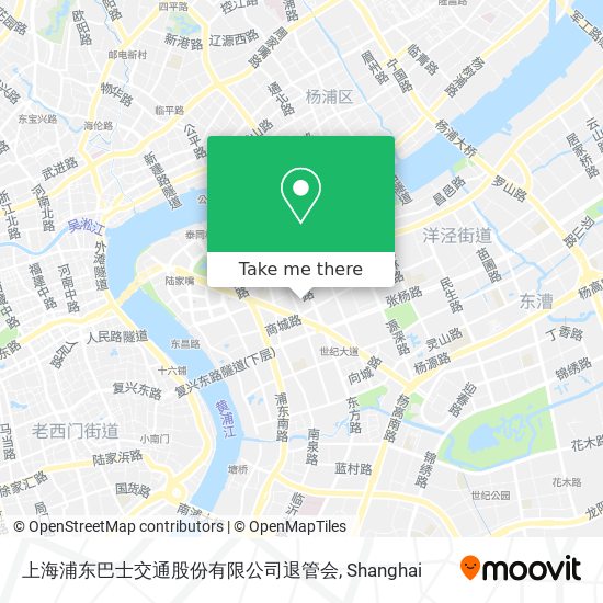 上海浦东巴士交通股份有限公司退管会 map