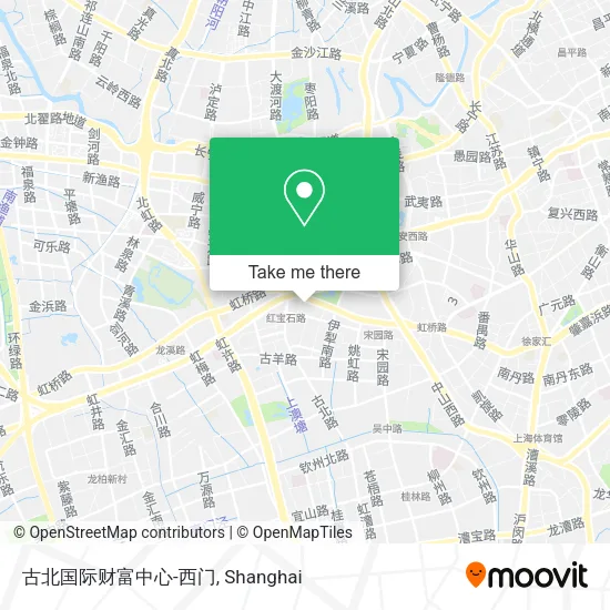 古北国际财富中心-西门 map