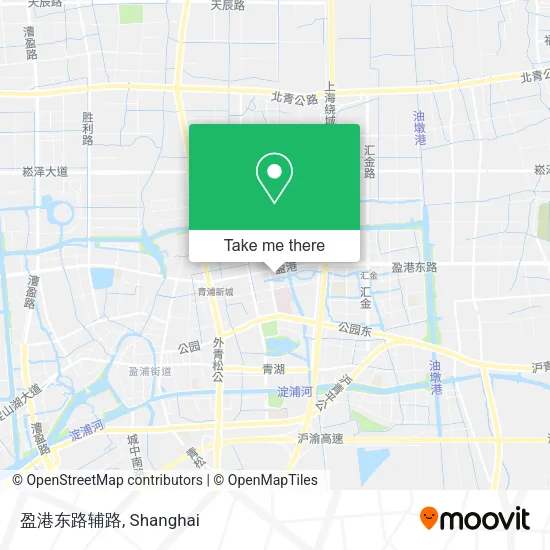 盈港东路辅路 map