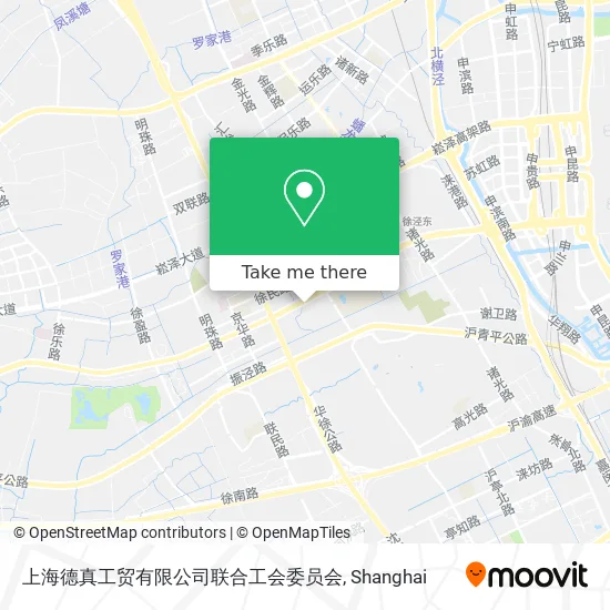 上海德真工贸有限公司联合工会委员会 map