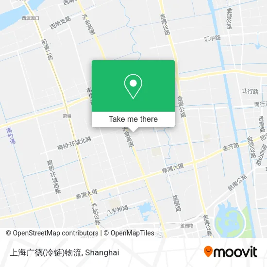 上海广德(冷链)物流 map
