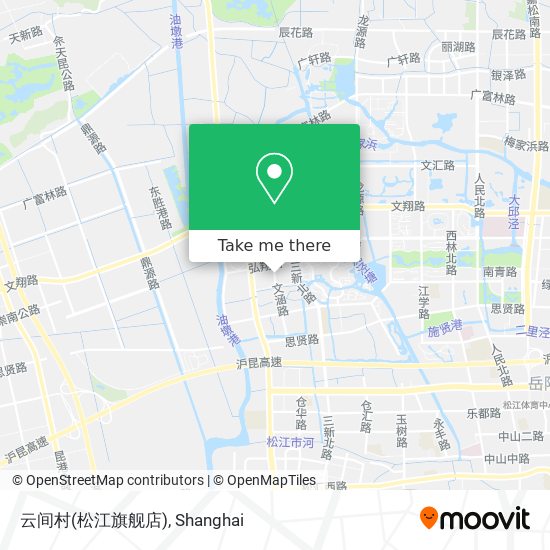 云间村(松江旗舰店) map