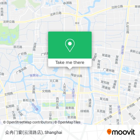 众冉门窗(云清路店) map