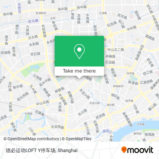德必运动LOFT Y停车场 map