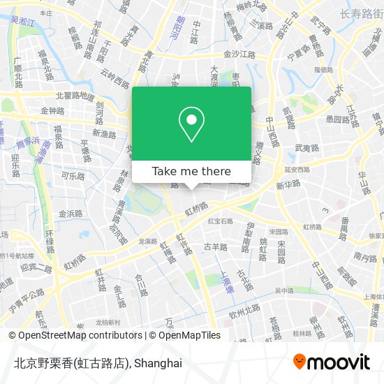 北京野栗香(虹古路店) map