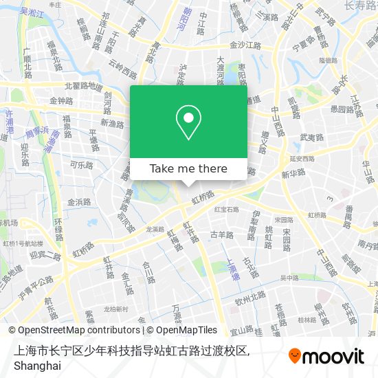 上海市长宁区少年科技指导站虹古路过渡校区 map