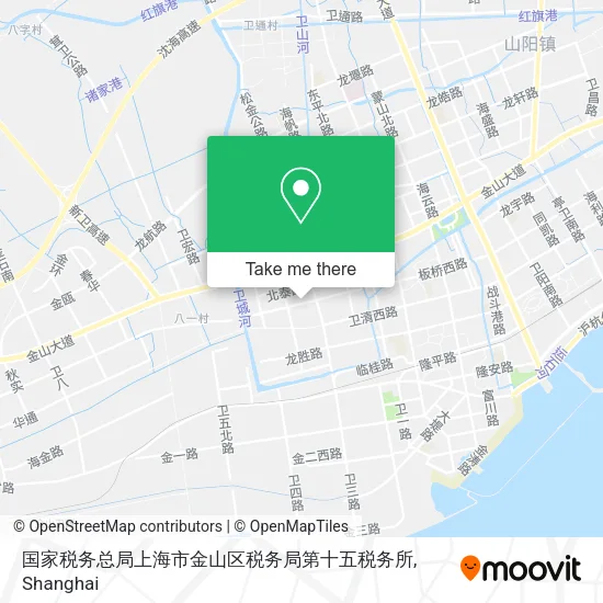 国家税务总局上海市金山区税务局第十五税务所 map