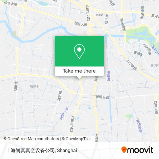 上海尚真真空设备公司 map