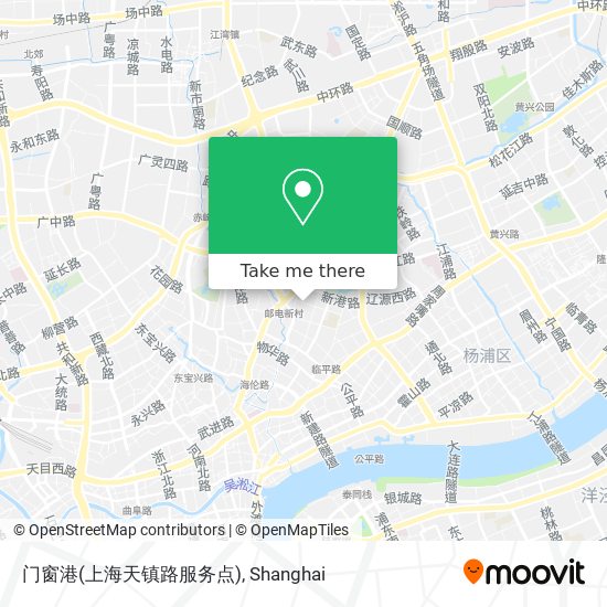 门窗港(上海天镇路服务点) map