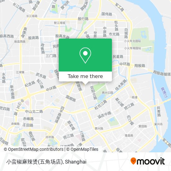 小蛮椒麻辣烫(五角场店) map