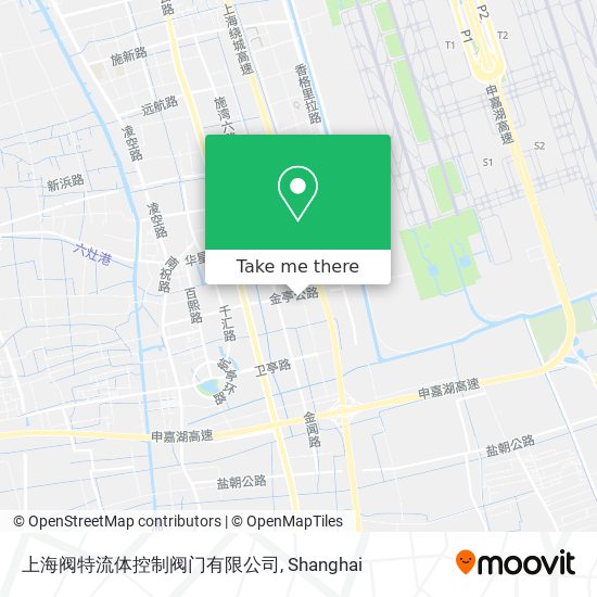 上海阀特流体控制阀门有限公司 map