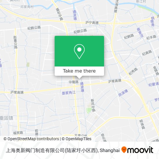 上海奥新阀门制造有限公司(陆家圩小区西) map