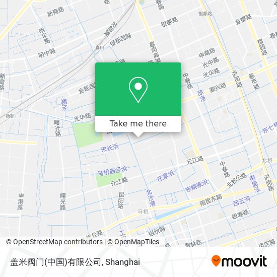 盖米阀门(中国)有限公司 map