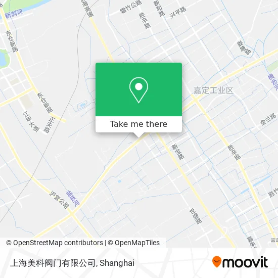 上海美科阀门有限公司 map