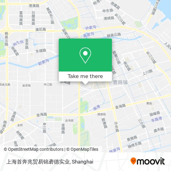 上海首奔兆贸易锦砻德实业 map