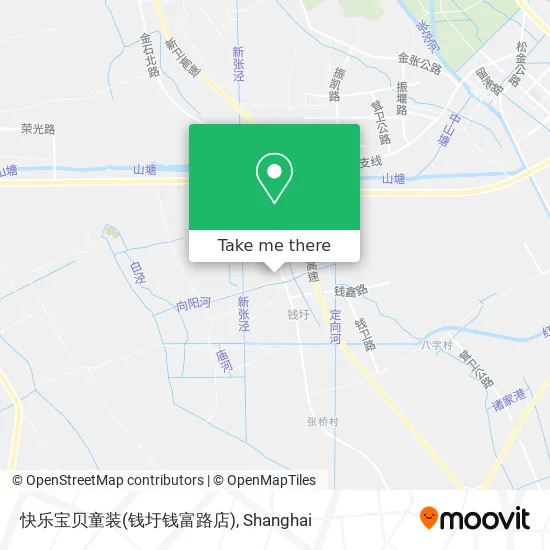 快乐宝贝童装(钱圩钱富路店) map