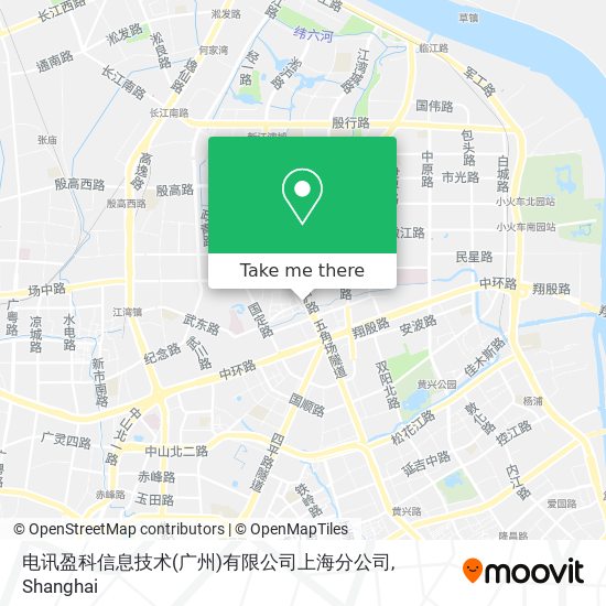 电讯盈科信息技术(广州)有限公司上海分公司 map